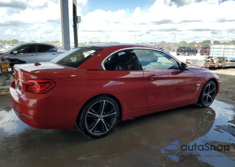 2019 BMW 430I z USA, uszkodzony, nr VIN WBA4Z1C58KEE44012